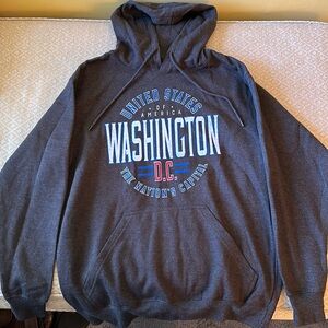 Washington DC hooded sweatshirt